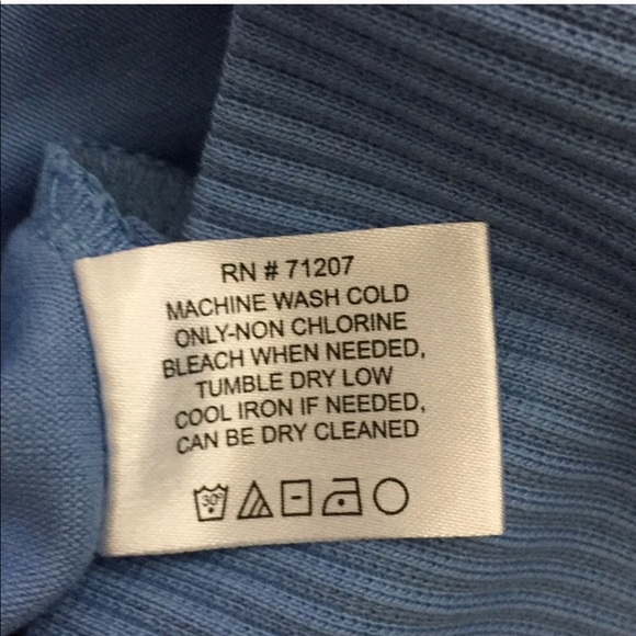 E.L.I. Sky Blue Knit Cardigan Size M - Picture 5 of 7